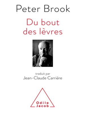 cover image of Du bout des lèvres